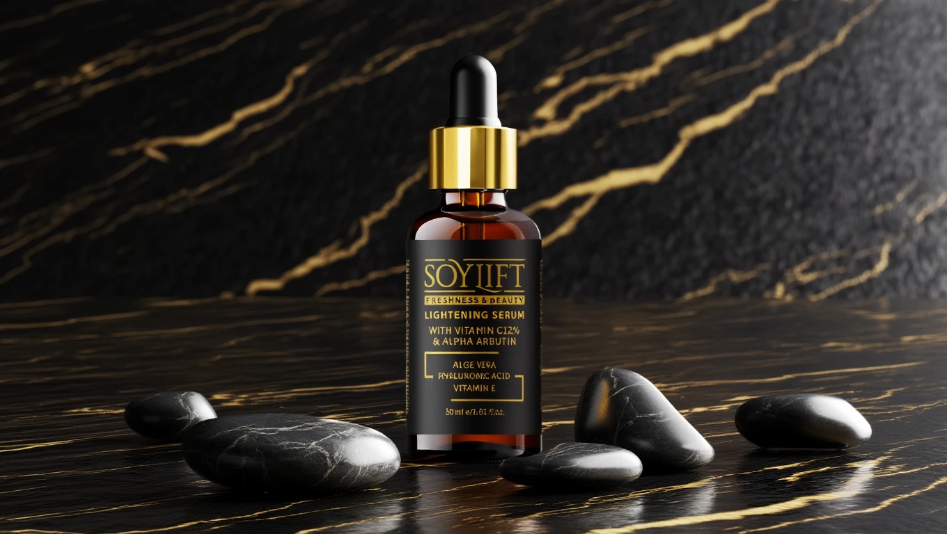سرم روشن کننده صورت سویلیفت دارای ویتامین سی12درصد و آربوتین 